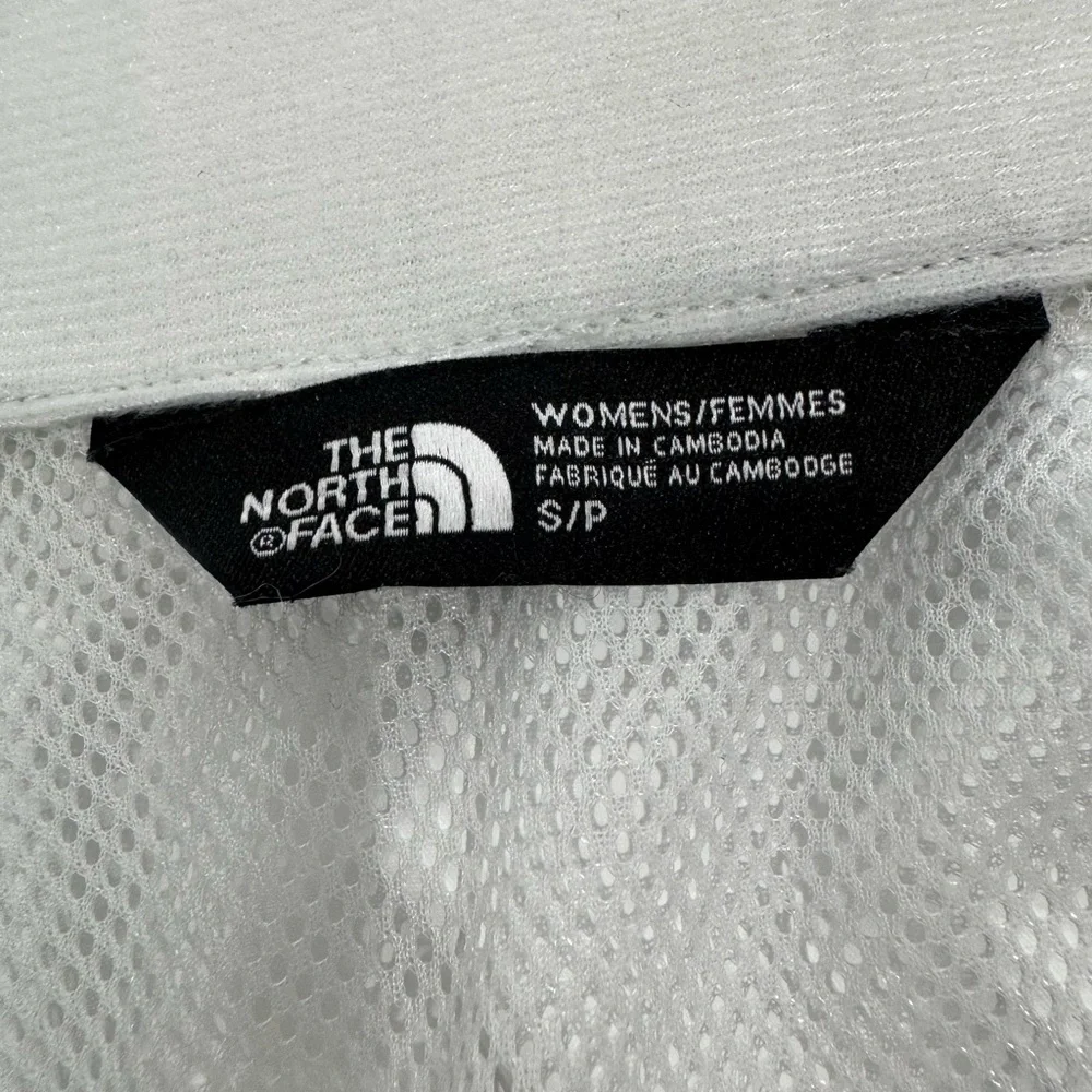 The North Face Rain Jacket. White. EUC. - Picture 3 of 5